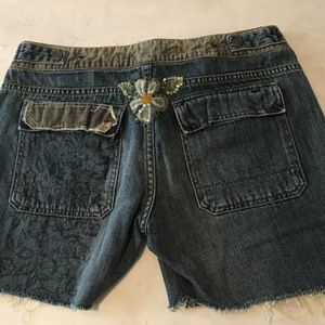 Vintage Style Jean shorts